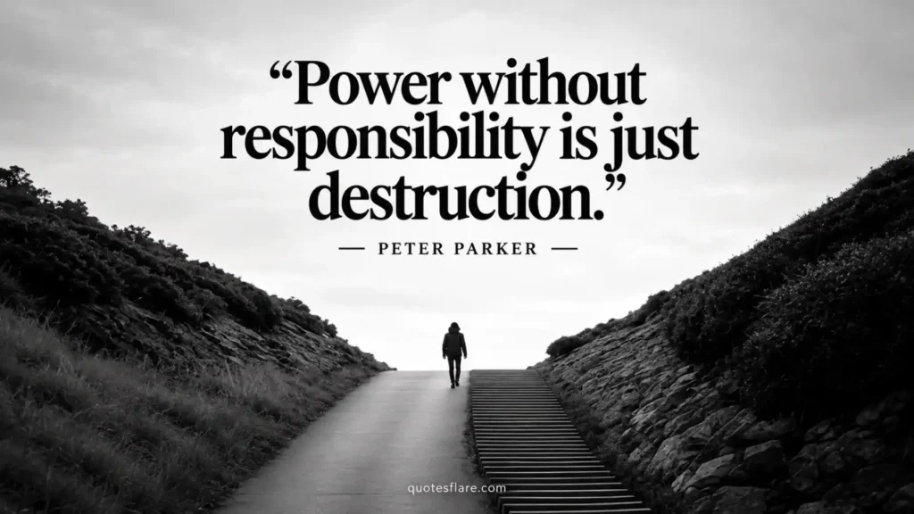 Best Spider-Man Quotes About Responsibility