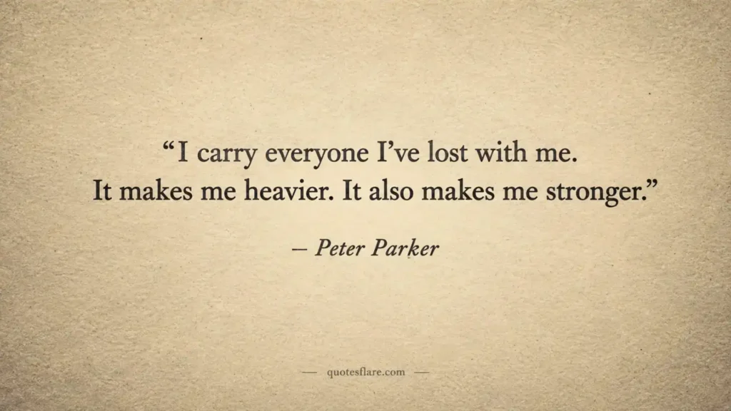 Spider-Man Quotes About Love, Loss, and Identity