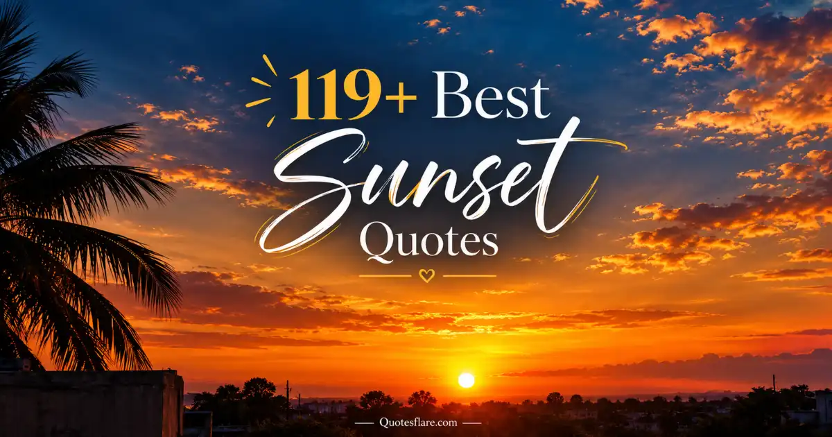 Best Sunset Quotes in Hindi