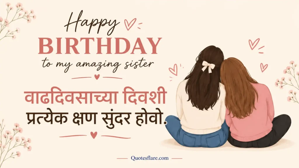 Happy Birthday Sister Shayari