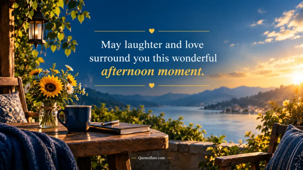 Heartwarming Afternoon Messages for Friends and Family