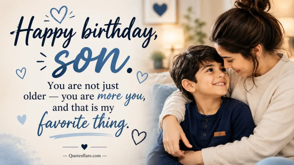 Mother and Son Birthday Quotes