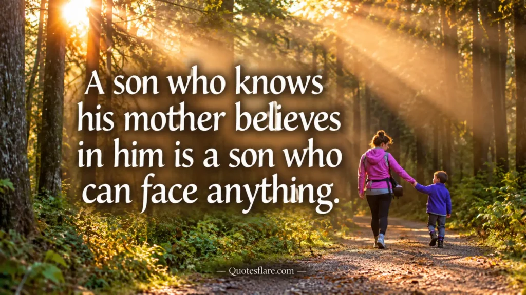 Motivational Mother and Son Quotes