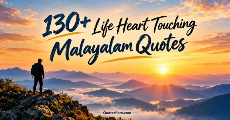 Touching Malayalam Quotes for Love & Life